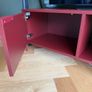 NEW Premium Custom TV Stand / Sideboard Deep Burgundy Red (180cm) Image 2
