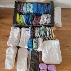 All-You-Need Bundle of Little Lamb & Green Cheeks Nappies
