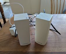2 x Linksys Velop WHW03 Tri-band whole home mesh wifi system