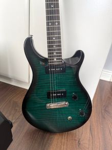Prs Se Soapbar II Green Burst Paul Reed Smith