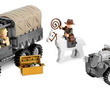 Lego Indiana Jones 7622: Race for the Stolen Treasure (2008) 100% Complete (NO BOX)