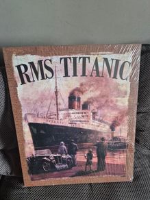 Brand New RMS Titanic Canvas Wall Art-Still Sealed