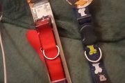 2 large dog collars