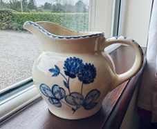 vintage ceramic jar