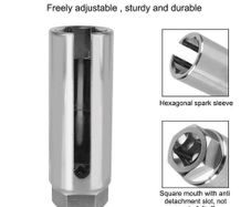 Car Oxygen Sensor Removal and Installation Tool 22mm 1/2" Drive Socket Wrench Special Tool For Repairing