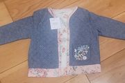 Next Quilted Baby Jacket Age 6-9 Months