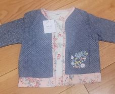 Next Quilted Baby Jacket Age 6-9 Months