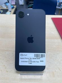 Apple iPhone 16e 128GB - Black eSIM
