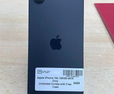 Apple iPhone 16e 128GB - Black eSIM