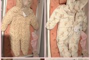 2 baby girl snowsuit