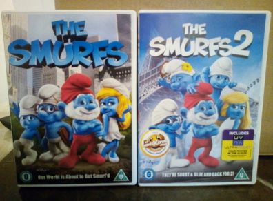 The Smurfs 1 & 2 Dvd Bundle Family Movies
