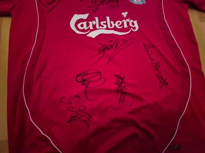 Signed Liverpool Legends 2006 - 2008 Jersey