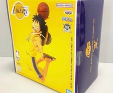 ONE PIECE x NBA Monkey D Luffy Los Angeles Lakers Master Stars Piece Figure