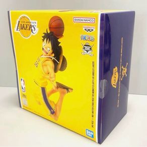 ONE PIECE x NBA Monkey D Luffy Los Angeles Lakers Master Stars Piece Figure