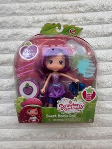 Strawberry Shortcake Sweet Beats Doll Plum Pudding Damaged Box Please see photos
