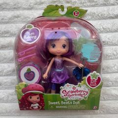Strawberry Shortcake Sweet Beats Doll Plum Pudding Damaged Box Please see photos