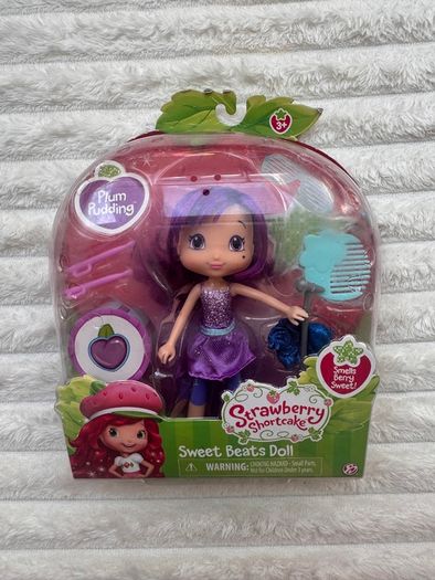 Strawberry Shortcake Sweet Beats Doll Plum Pudding Damaged Box Please see photos