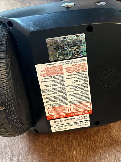 Black Hover 1 Hoverboard Bluetooth Battery