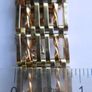 Vintage Gold Plated Gate Link Bracelet length 8,5" Image 7