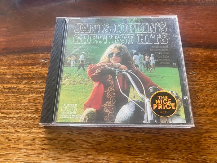 Janis Joplin Greatest Hits CD
