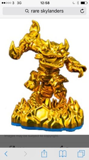Rare Skylanders :Collectors item only