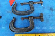 Pair of 3" G clamps by Woden