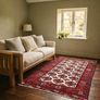 Beautiful Afghan Bokhara Hand Knotted Rug Carpet Image 2