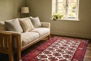 Beautiful Afghan Bokhara Hand Knotted Rug Carpet