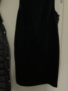 Ladies black dress by Linen size 20