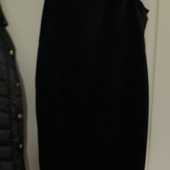 Ladies black dress by Linen size 20