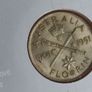Silver Australia Florin in 1901-2001 Federal Parliament Coin and Stamp Folder   & 1 Dollar Image 9