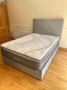 Bed & Mattress for Sale (like new, very little use)