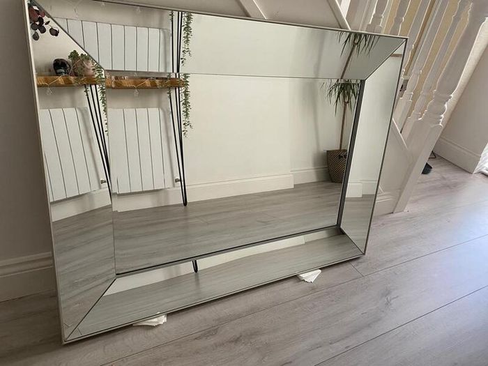 Vasto Mirror Silver Rectangular 1215mm x 910mm