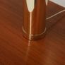 Vintage Pair of Cylindircal Brass Table Lamps B-010 by Bergboms, 1960s Image 7