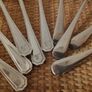 9 silver plated soup spoons, 4 Emperor Plate, Sheffield & 5 Insignia Plate L & W, EPNS A1 Image 9