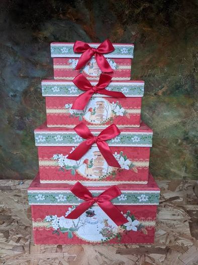 Christmas box set of 4