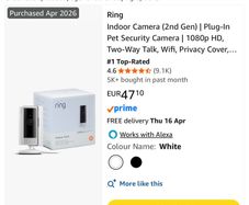 Ring Camera