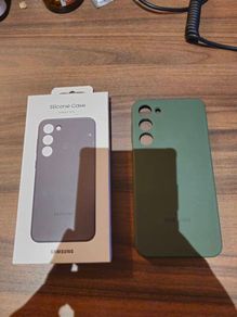 Official samsung s23 plus silicone case green