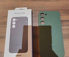 Official samsung s23 plus silicone case green