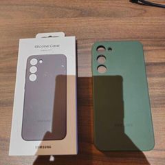 Official samsung s23 plus silicone case green