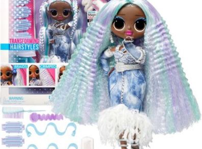 lol omg lady braids doll