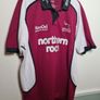 Vintage Newcastle Falcons rugby shirt jersey 2005 size Large KOOGA NORTHERN ROCK Image 10