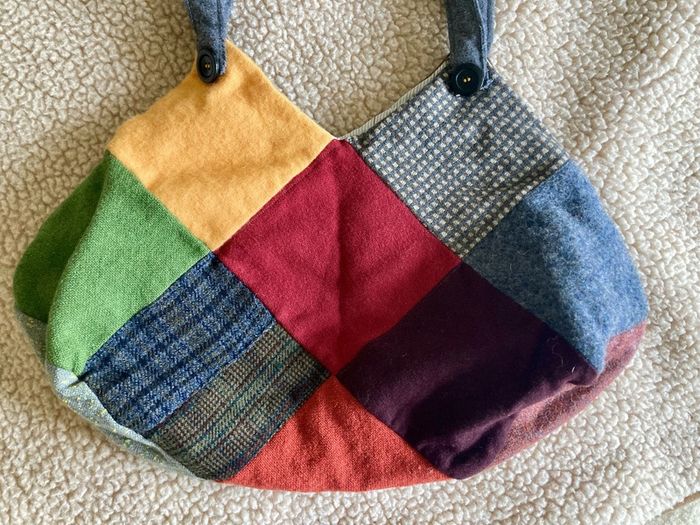 boho style handmade bag
