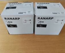 Ikea Ranarp Bed/Desk/Spot Lights