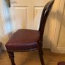 Pair of Antique Victorian Mahogany Balloon Back Chairs Image 3