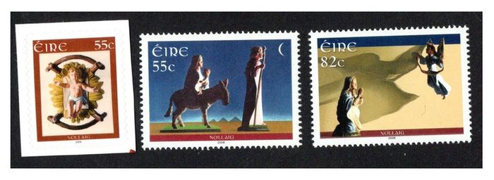 2008 Ireland Christmas Commemorative Stamps Mint Never Hinged (MNH)