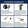 Car Heater 5-8KW 12V Air Diesels Heater Parking Heater With Remote Control LCD Monitor for RV Motorhome Trucks Boat Image 9