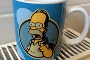 The Simpsons. Official Homer Simpson Mug. Brand New Without Box. Collect In Dublin Or Receive Via Post.
