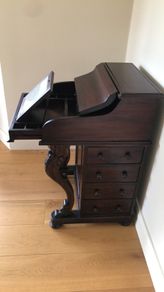 Vintage Mahogany Davenport Desk