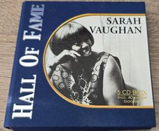 Sarah Vaughan - Hall of Fame 5 CD Boxset with 40 page booklet